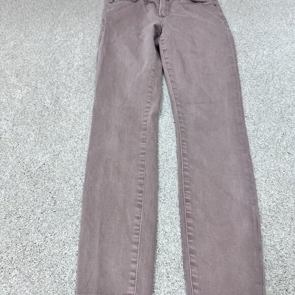 Abercrombie & Fitch Jeans Harper Super Skinny Pink Pockets Women’s Size 2 - Picture 9 of 12